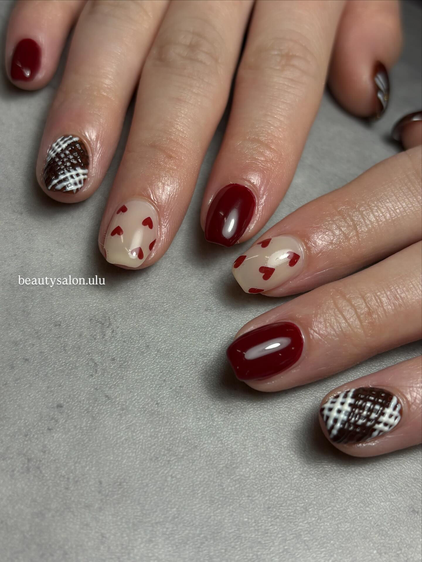 Valentine nailෆ‪.*･ﾟ