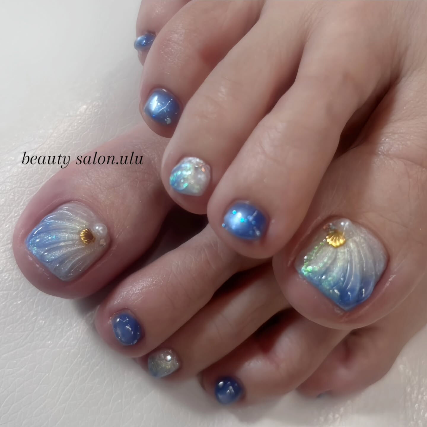 Summer　FootNail【岡崎市|フットネイル】